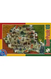 Super Puzzle 100: Animale din Romania