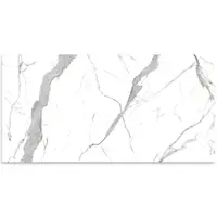 Gresie exterior / interior portelanata Calacatta Elite Bookmatch B 120 x 240 cm mata rectificata tip marmura