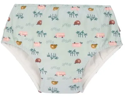 Costum de baie Lassig - Girls Caravan, Mint, mărimea 62/68, 3-6 luni