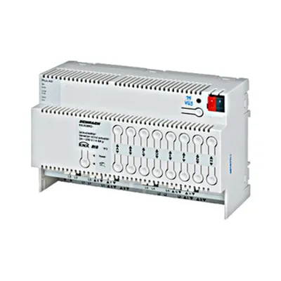 Actuator jaluzele KNX, 8 x AC 230V, 6A, cu urmărire solară