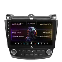 Navigatie Honda Accord 7 (2005-2008), Android, Z-Octacore 8GB RAM + 256GB ROM, 10.1 Inch - AD-BGZ10008+AD-BGRKIT012