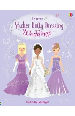 Sticker Dolly Dressing Weddings