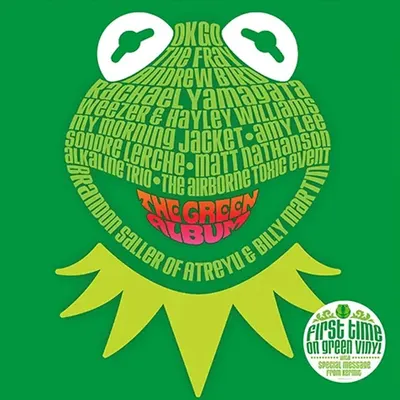 The Muppets - The Green Album - Green Vinyl (33 RPM)