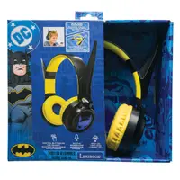 Casti audio pliabile cu fir si Bluetooth, Lexibook, Batman