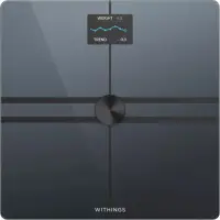 Cantar Wi-Fi pentru analiza corporala completa Withings Body Comp, Negru
