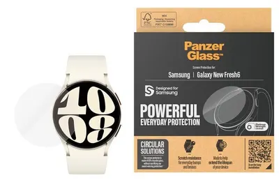 Protector de sticlă PanzerGlass - Galaxy Watch 7/8, 44 mm, transparent