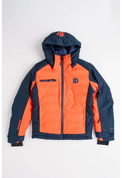 Jacheta cu vatelina - pentru schi Orion - Portocaliu mandarina/Bleumarin