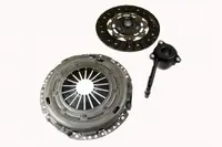 Kit ambreiaj cu autoreglare, cu rulment hidraulic (cu cilindru sclav ambreiaj central; cu setare automata, 240mm) potrivit AUDI A3, TT; SEAT ALTEA, ALTEA XL, LEON 1.6D-2.0D 02.03-07.18