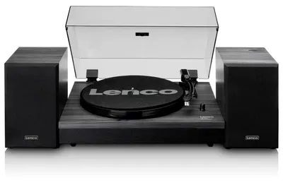 Pick-up Lenco - LS-300BK, semiautomat, negru
