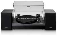 Pick-up Lenco - LS-300BK, semiautomat, negru