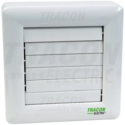 Ventilator de baie cu jaluzele aut., rulment, temporizator VFM100-BT 230 VAC, 15W, 80 m3/h, 33 dB,100 mm