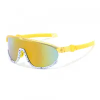 Ochelari De Soare Copii Techsuit 2025, Polarizati, Protectie UV, Galbeni