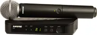 Sistem de microfon wireless Shure - BLX24E/SM58, negru