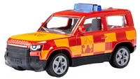 Jucărie metalică Siku - Land Rover Defender Feuerwehr