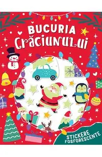 Bucuria Craciunului. Stickere fosforescente