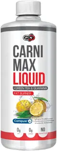 Pure Nutrition Carni Max cu Guarana & Green Tea, lămâie, 1000 ml
