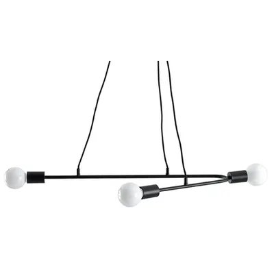 Lampa suspendata ASTRAL 3 negru
