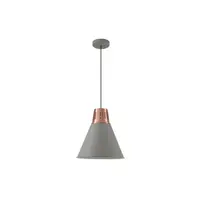 Lampa tavan - Ceiling fixture GIANNI L,8167,AC220-240V,50/60Hz,1*E27,max.40W,IP20, Diameter32cm,single, grey/gold