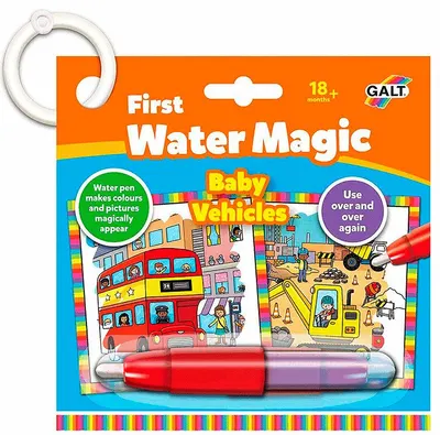 Galt Water Colouring Book - Vehicule