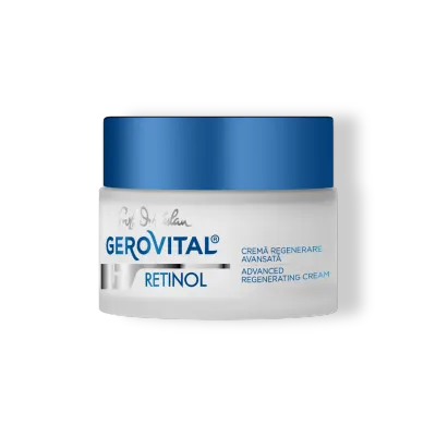 Cremă Regenerare Avansată 3% Retinol Pentru Ten Matur Antirid și Fermitate, Gerovital H3 Retinol, 50 Ml