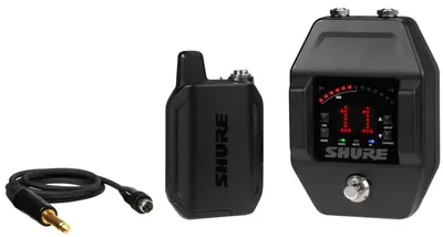 Sistem wireless pentru chitară Shure - GLXD16+, negru