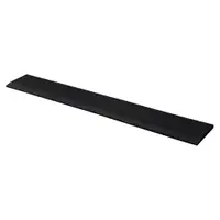 Margine cauciuc pentru pardoseală sportivă 15mm - 108x16 cm - Negru