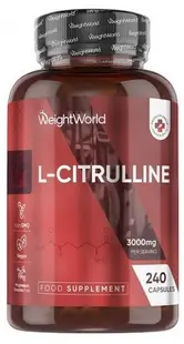 L-Citrulline, 240 capsule, Weight World