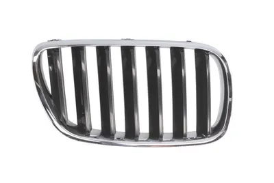 Grila radiator Dreapta potrivit BMW X3 (E83) 2.0-3.0D 2004-2011 pana in 2010 - (crom/negru)