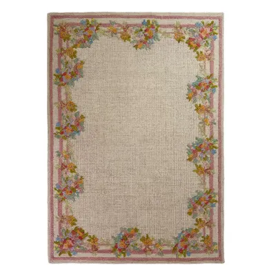 Covor țesut manual din lână 200x300 cm Elise Floral – Flair Rugs