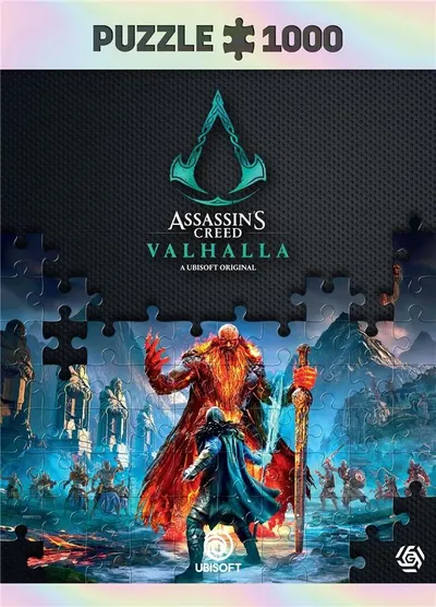 Puzzle Good Loot din 1000 de piese - Assassin's Creed Valhalla: Dawn of Ragnarok
