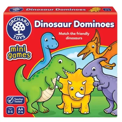 Dinosaur Dominoes (RO-EN)