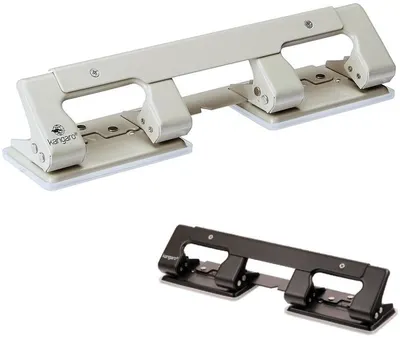 Perforator Kangaro - 2040, 4 gauri, 12 foi, sortiment