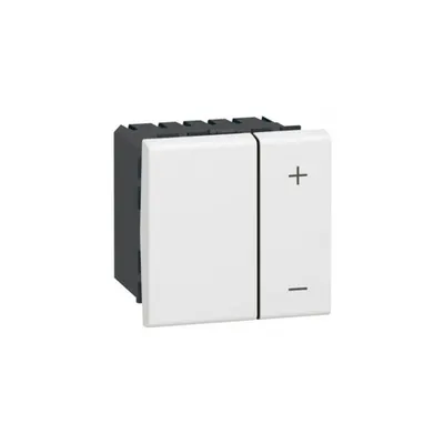 Universal Variator Mosaic - cuout neutral - alb - 2 module