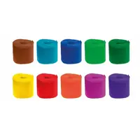 Hartie creponata, 5cmx10m, diferite culori, 10buc/set, Daco