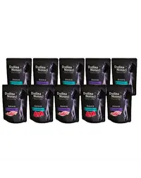 DOLINA NOTECI Premium mix arome pentru pisici 10x85 g iepure și ton