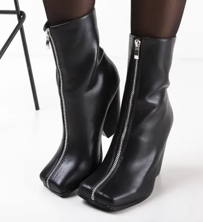 Botine Laila Negre