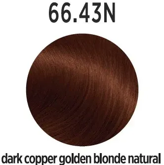 Vopsea de par Profesionala ELEMENT Dark Cooper Golden Blonde Natural 66.43N - 100 Ml