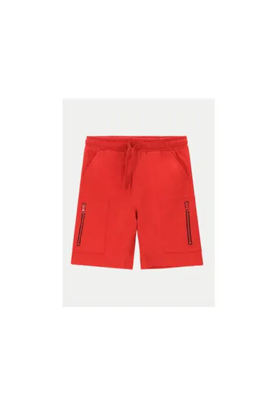 Pantaloni scurti baieti - 304049323 - Bumbac - Negru - Negru