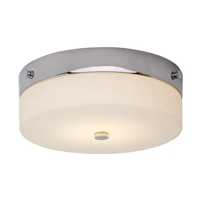 Corp de iluminat decorativ pentru exterior, Tamar 1 Light Medium Flush Light – Polished Chrome