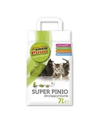 BENEK Super Pinio Asternut din lemn pentru litiera, compactor 7 L