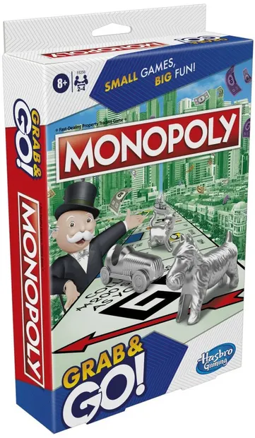 Joc de societate Monopoly: Grab & Go - pentru familie
