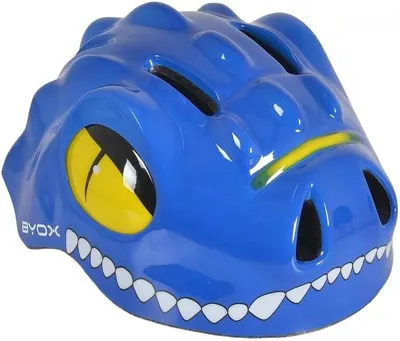 Cască pentru copii Byox - Dino Y27, S, 48-54 cm, albastru