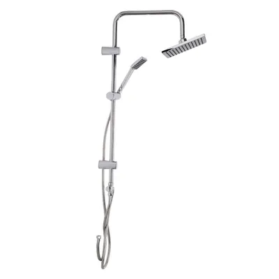 Set de duș de perete fără baterie Rain, crom, Bathroom Solutions