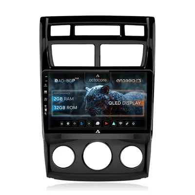 Navigatie Kia Sportage (2005-2010) M AC, Android, P-Octacore 2GB RAM + 32GB ROM, 9 Inch - AD-BGP9002+AD-BGRKIT148S