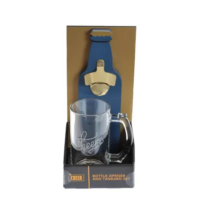 Set cadou Cheers cu cana si desfacator