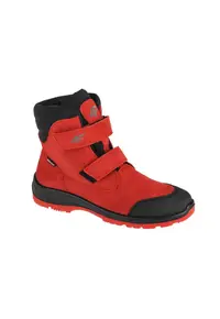 Ghete Copii - JOBMW250 62S - Marime 29 - Maro Negru - Din Piele - Inalti - Pentru Toamna Iarna - Confortabili - Talpa Flexibila - Protectie Glezna - Design Rezistent - Ideali Pentru Scoala