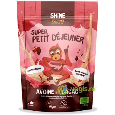 Cereale Instant pentru Copii cu Ovaz si Cacao fara Gluten Ecologice/Bio 300g
