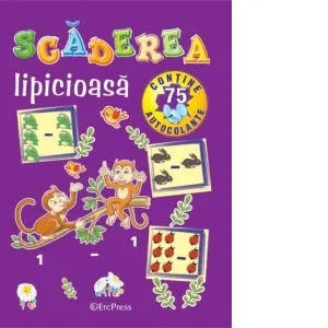 Scaderea lipicioasa. Contine 75 de autocolante