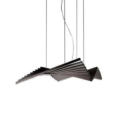 Atom Led Pendant 150w 3000k, Negru