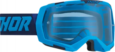Ochelari cross atv Thor Regiment, lentila albastra, culoare albastru bleumarin